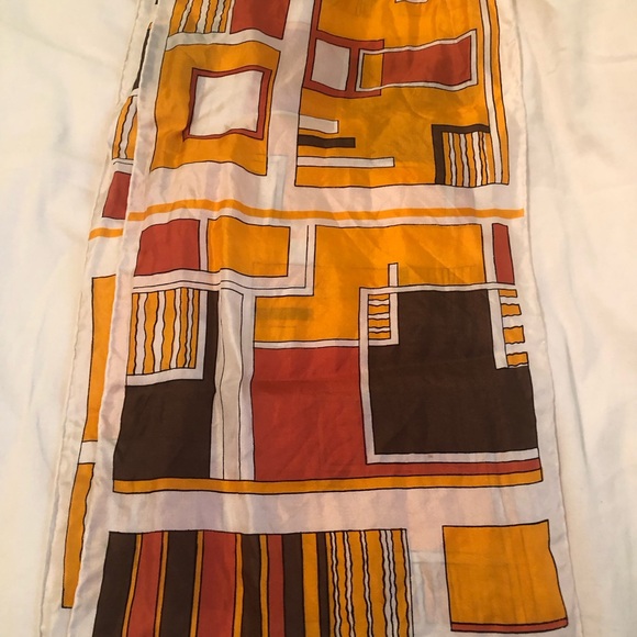 Geometric Pattern Scarf - Multicolor - Picture 5 of 5